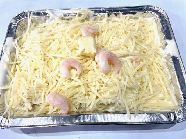 Homemade Seafood Caneloni