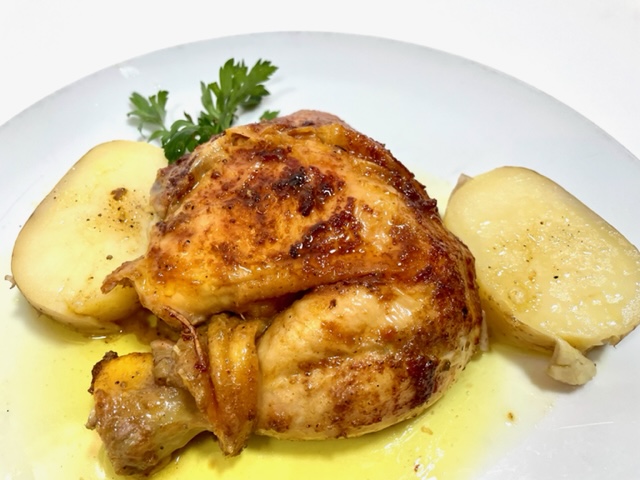 1/4 Roasted chicken leg