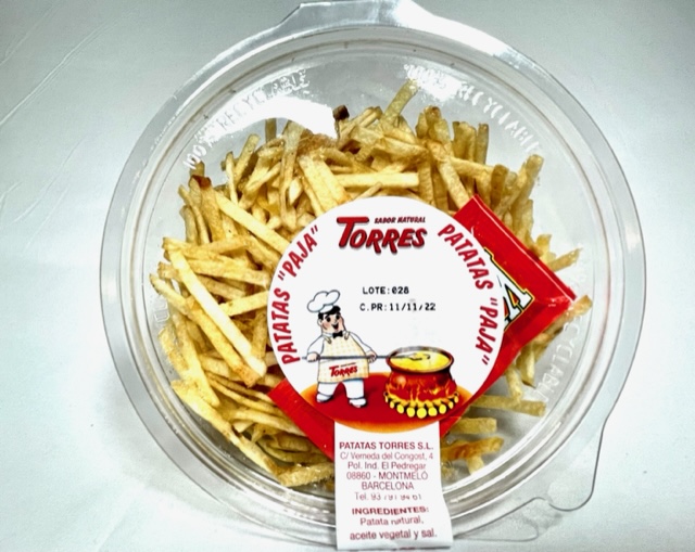 Patatas paja